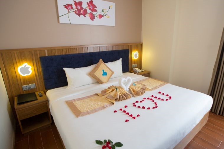 Phòng Deluxe Double Luxury